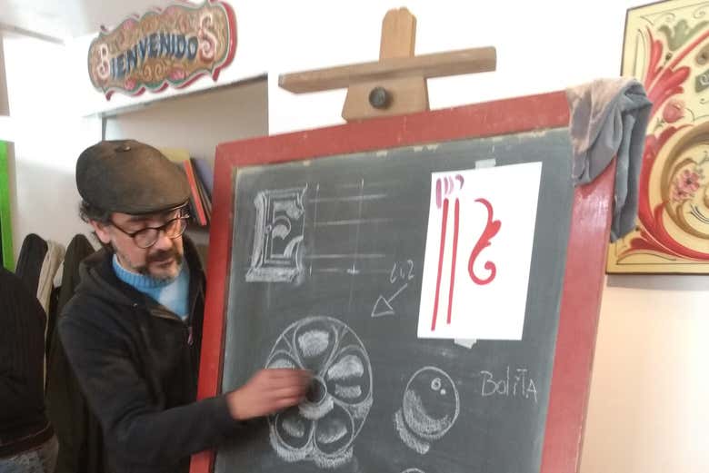 Tour De Fileteado Porte O Por El Barrio De San Telmo Buenos Aires