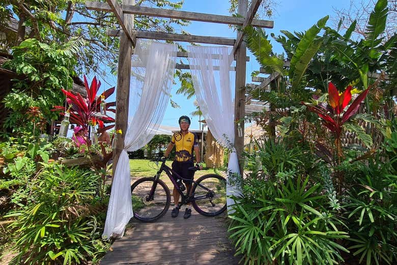 Tour de bicicleta até o restaurante Casa do Saulo Santarém