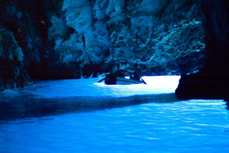 Excursión a la Gruta Azul Hvar e islas Pakleni desde Brac