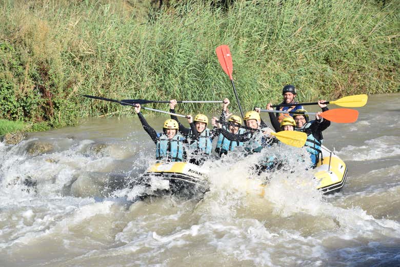 Genil River Rafting Tour From Cuevas Bajas Book At Civitatis