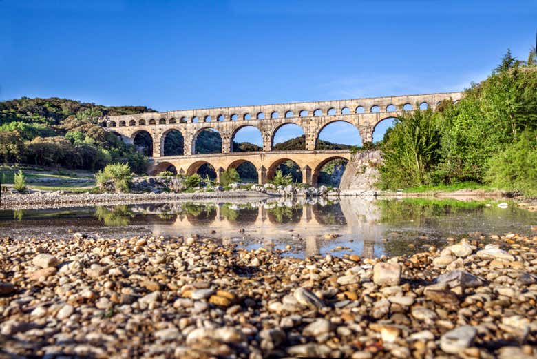 Entrada Al Acueducto Pont Du Gard Y Su Museo Vers Pont Du Gard