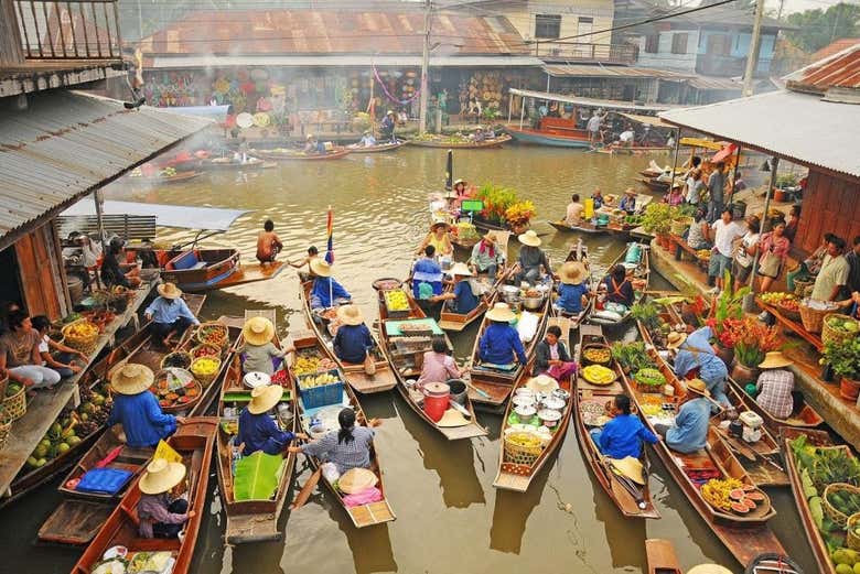 Visite Du March Ferroviaire De Maeklong Et Du March Flottant De