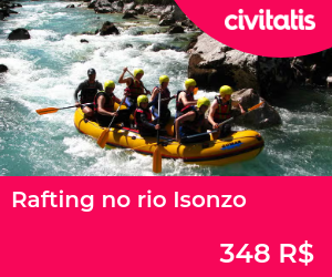 Rafting no rio Isonzo