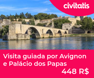 Visita guiada por Avignon e Palácio dos Papas