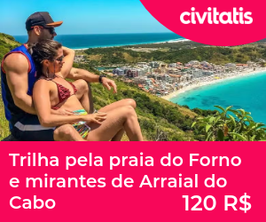 Trilha pela praia do Forno e mirantes de Arraial do Cabo