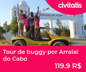 Tour de buggy por Arraial do Cabo