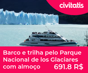 Barco e trilha pelo Parque Nacional de los Glaciares com almoço