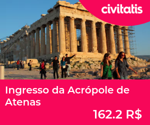 Ingresso da Acrópole de Atenas