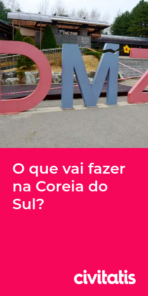 O que vai fazer na Coreia do Sul?