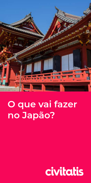 O que vai fazer no Japão?