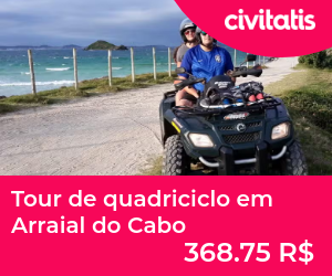 Tour de quadriciclo em Arraial do Cabo