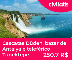 Cascatas Düden, bazar de Antalya e teleférico Tünektepe