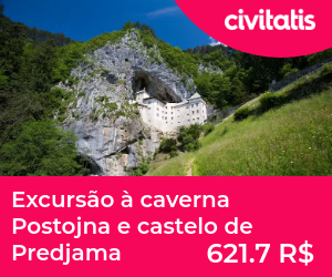 Excursão à caverna Postojna e castelo de Predjama