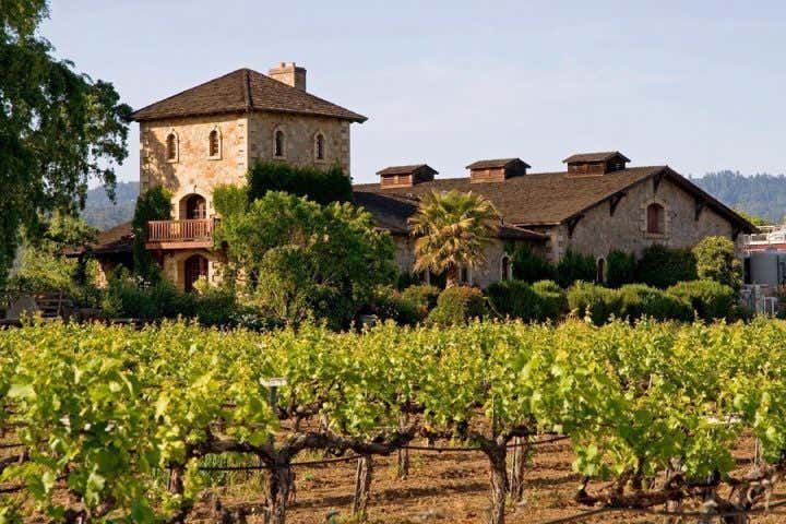 Una de las célebres bodegas del Valle del Napa