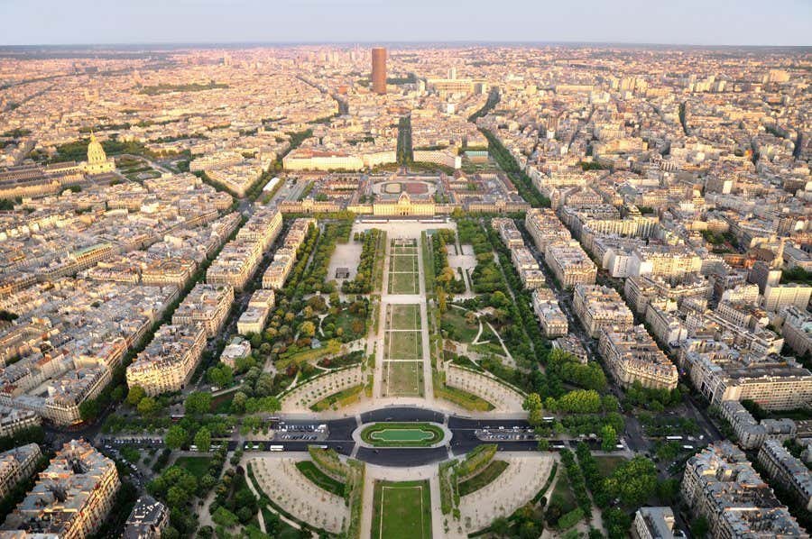 Vistas desde la Torre Eiffel