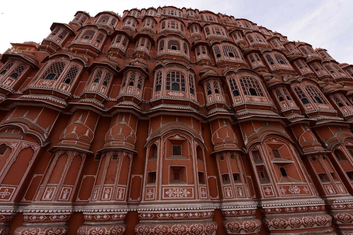 Façade du Palais des Vents de Jaipur