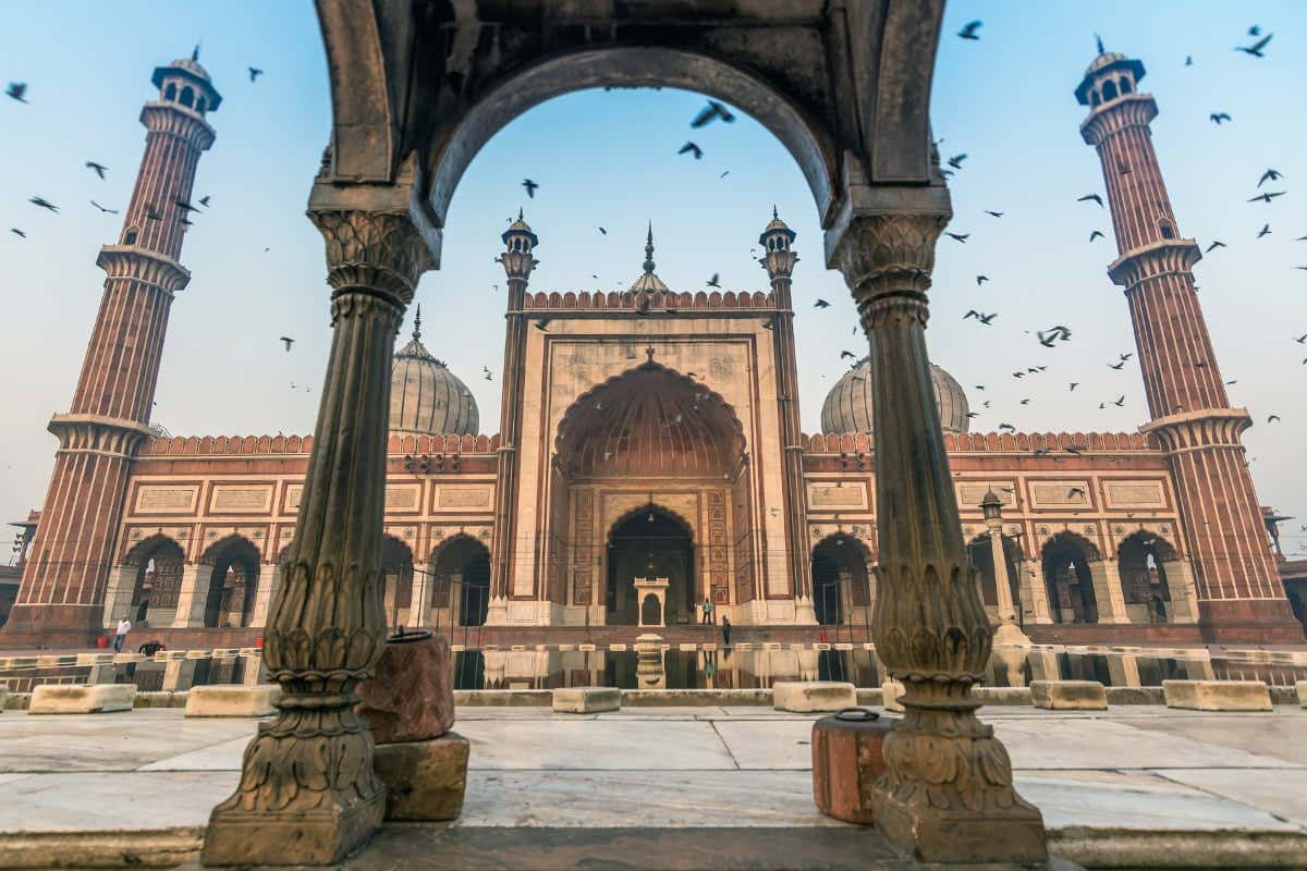 Entrée de la Mosquée Jama Masjid