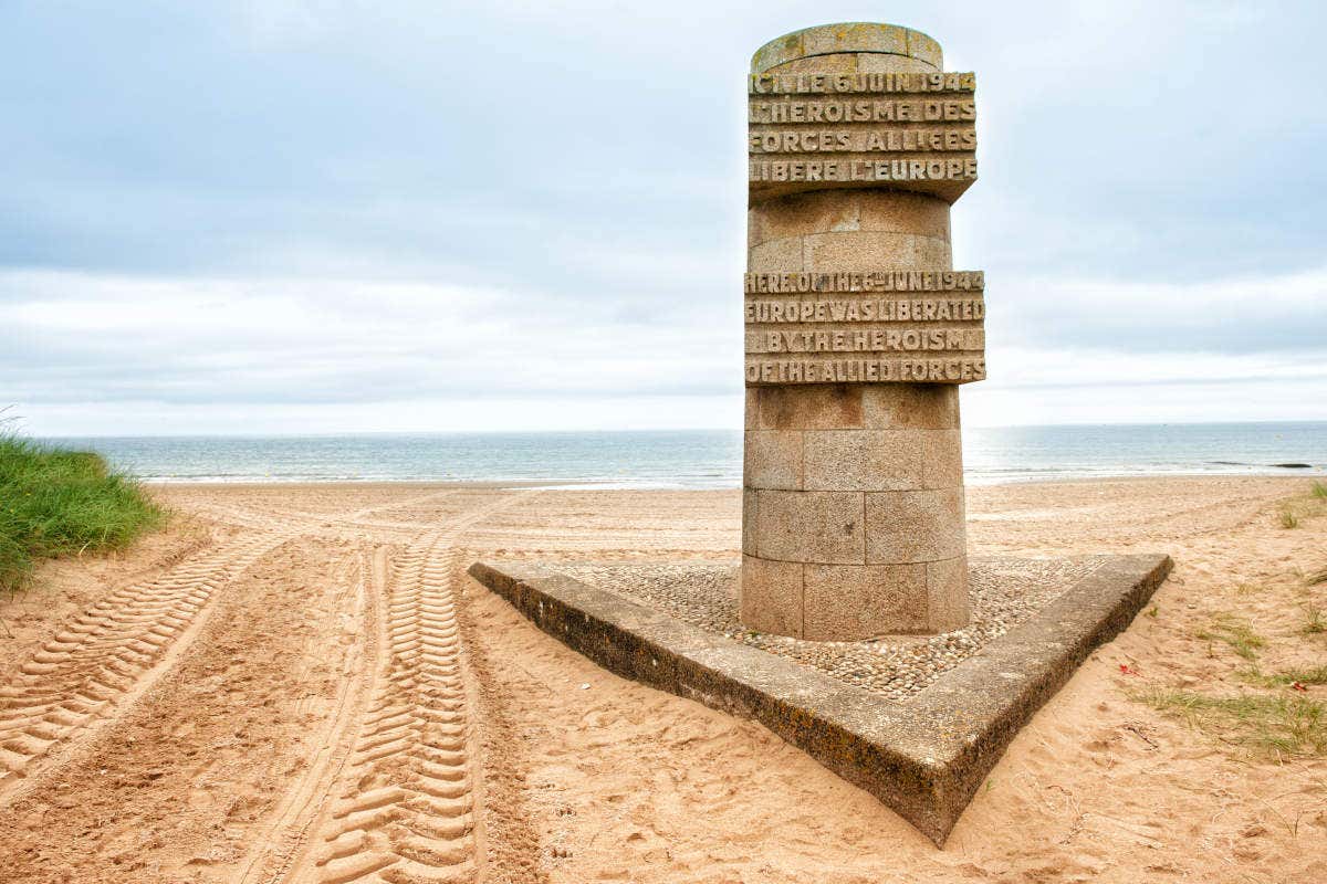 Plage d’Omaha en Normandie