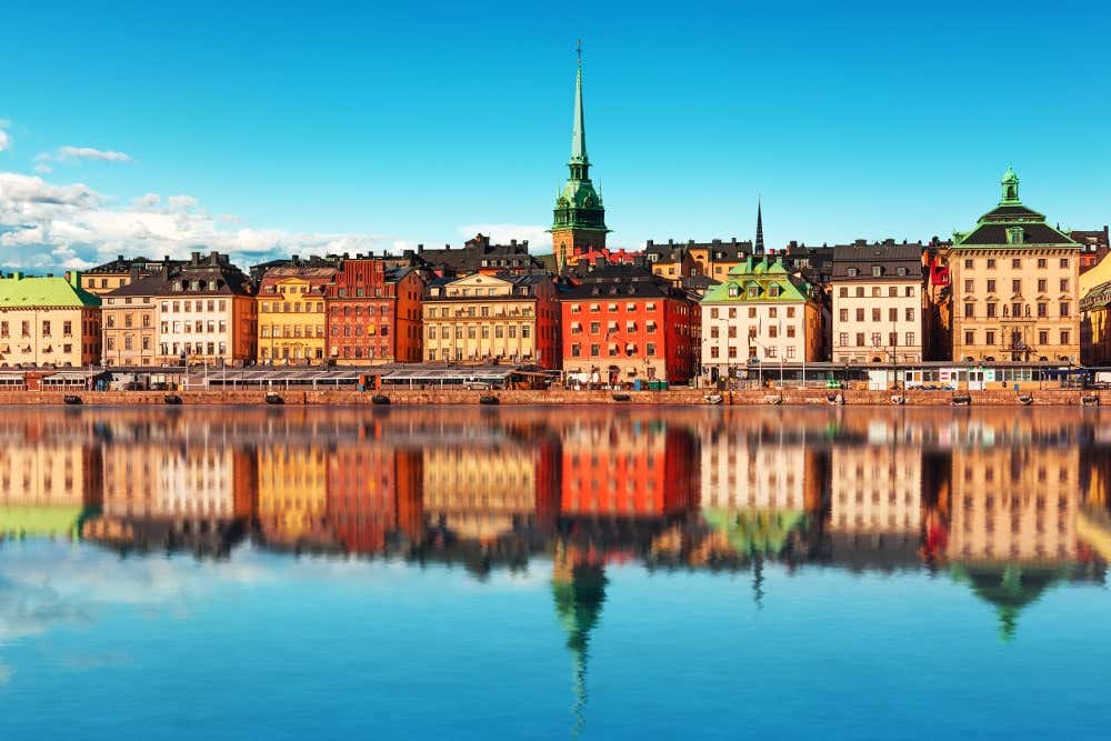 Vue panoramique sur Stockholm