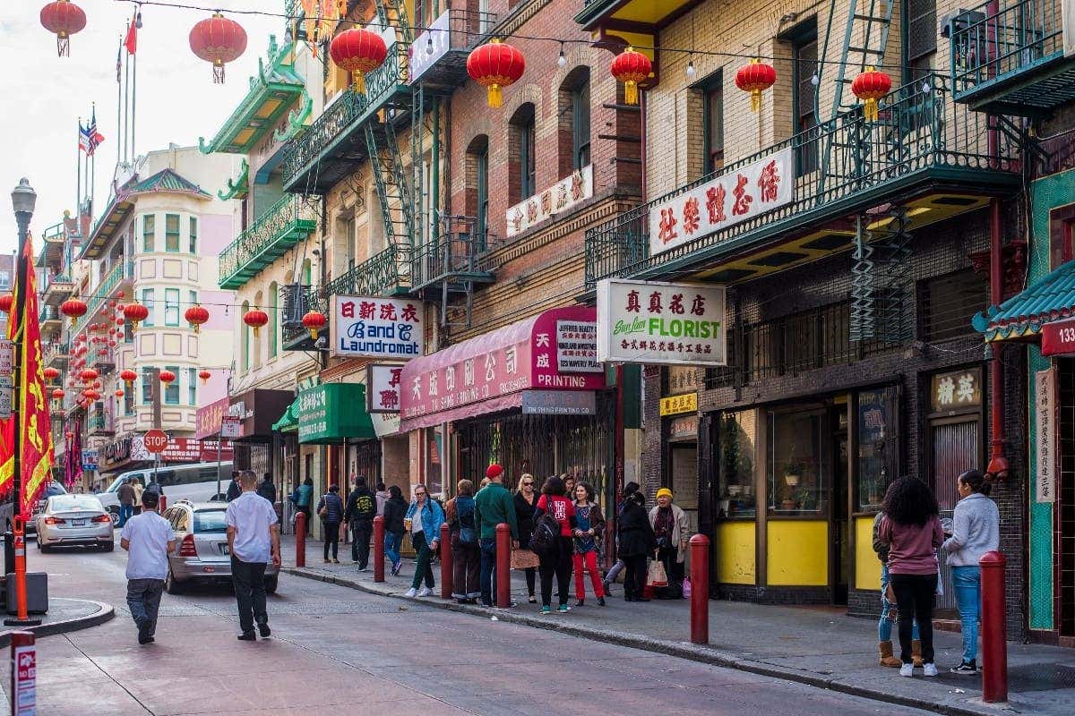 Calles típicas de Chinatown