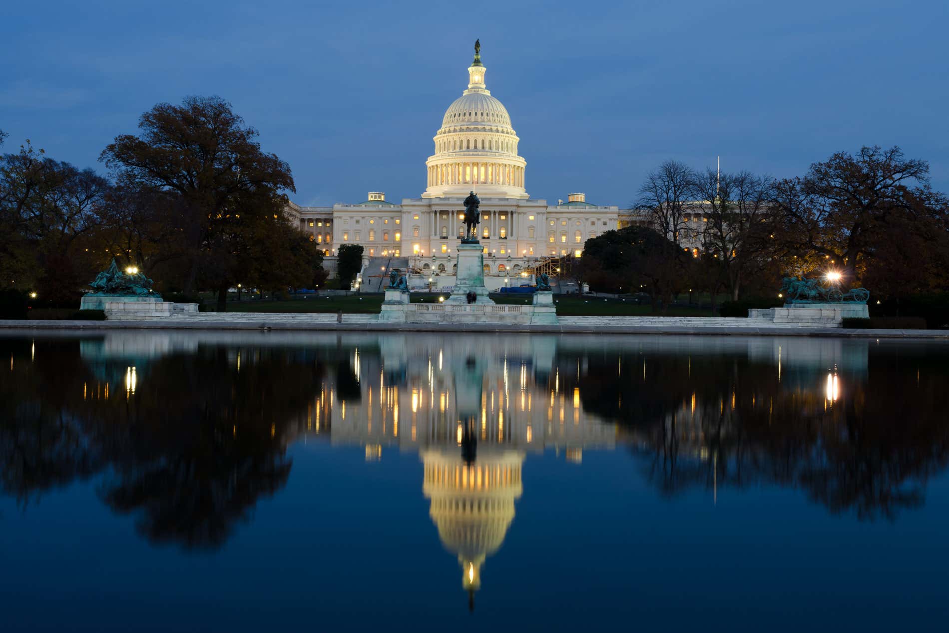 O Capitólio é um dos lugares que você não pode deixar de ver em Washington D.C.