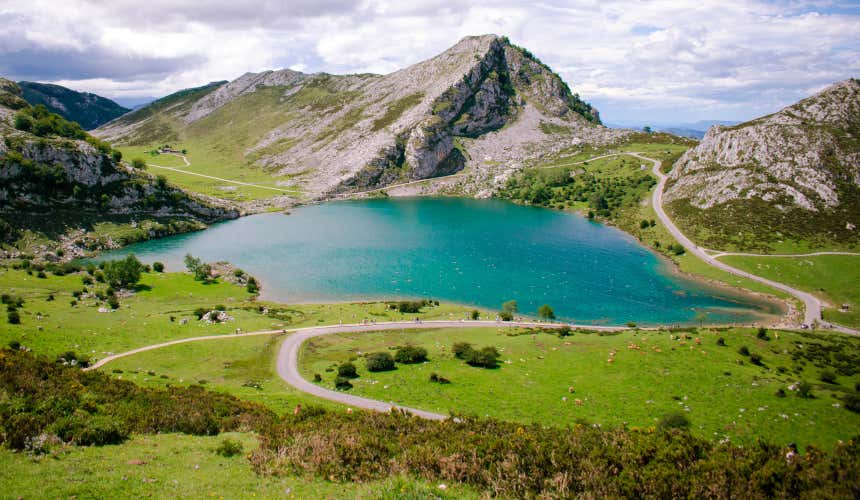 Carretera de los lagos de Covadonga