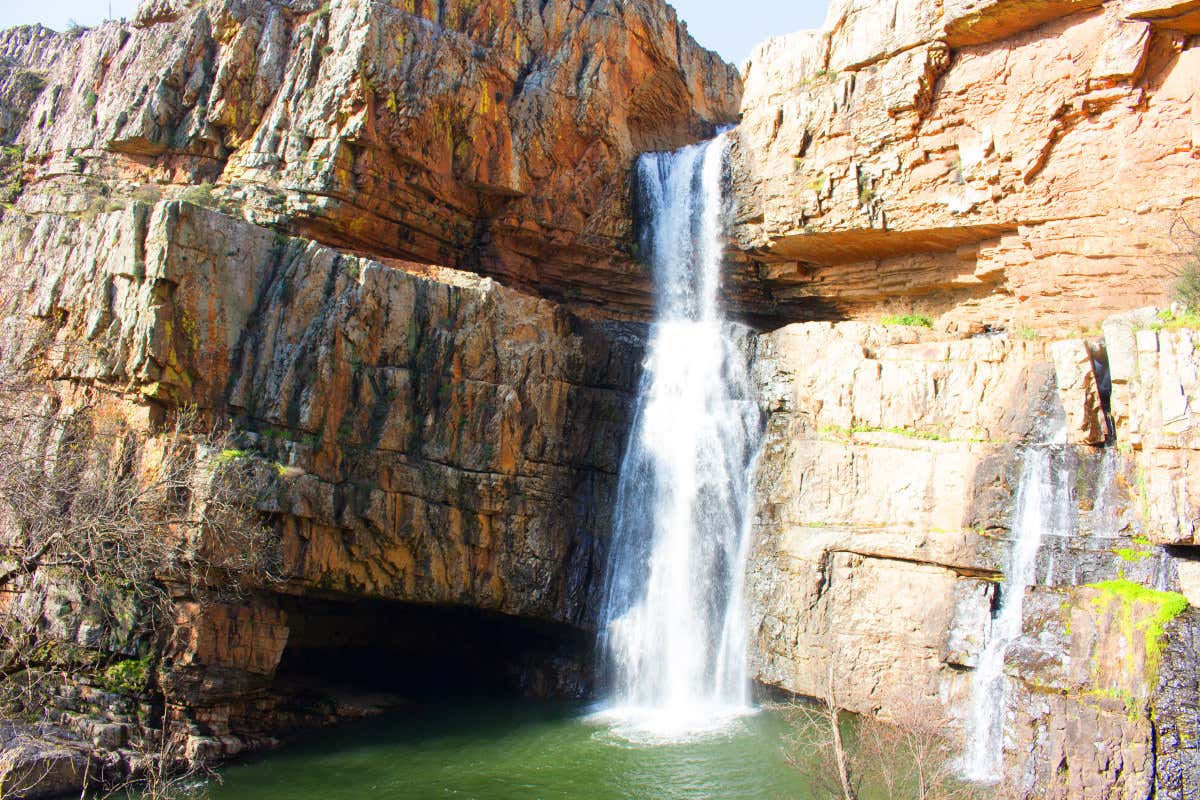 Cascada del Parque Natural de Despeñaperros.