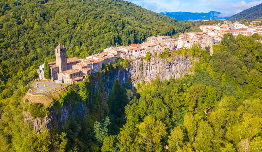 Panorámica de Castellfollit de la Roca