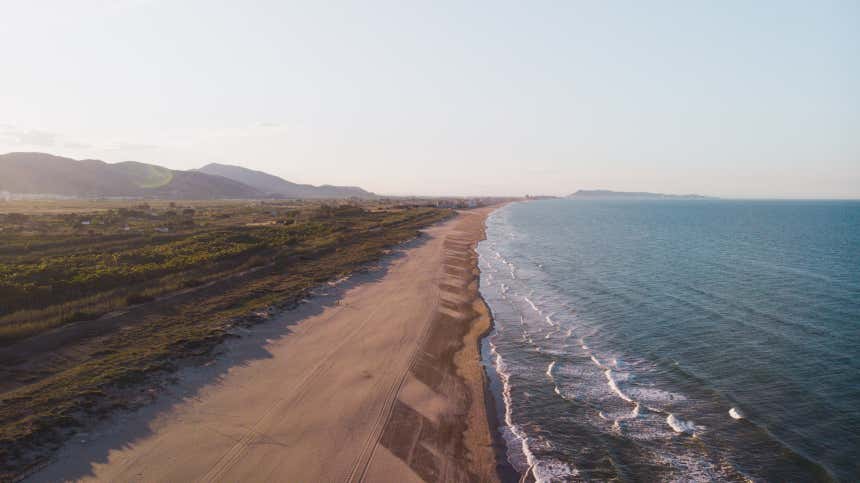 Playa del Ahuir, en Gandía.