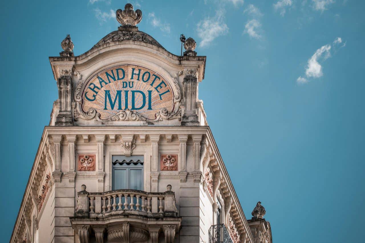 Édifice du Grand Hôtel du Midi de Montpellier, une ville à visiter en France