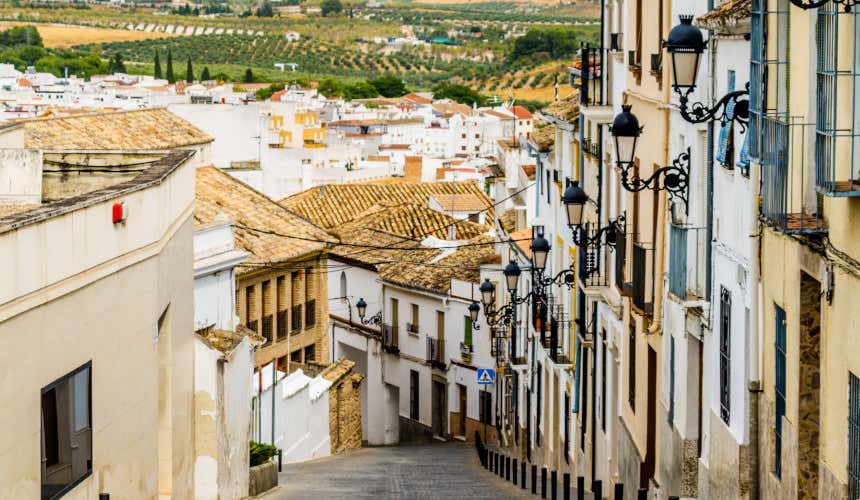 Calle del centro de Baena