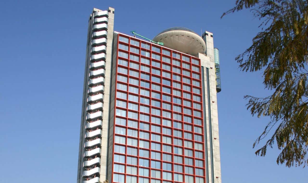 Vista del edificio Hesperia Tower en Hospitalet de Llobregat