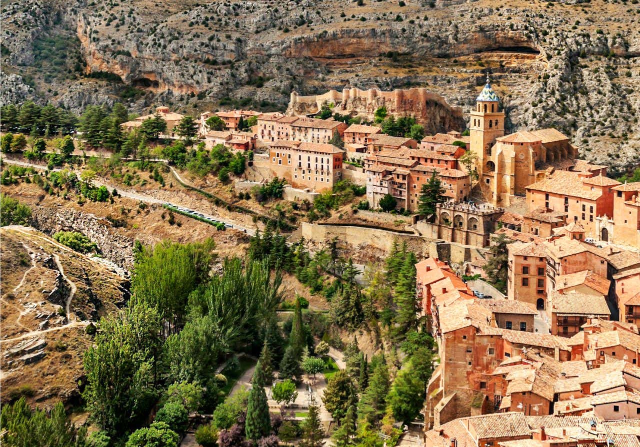 Vista panorámica de Albarracín