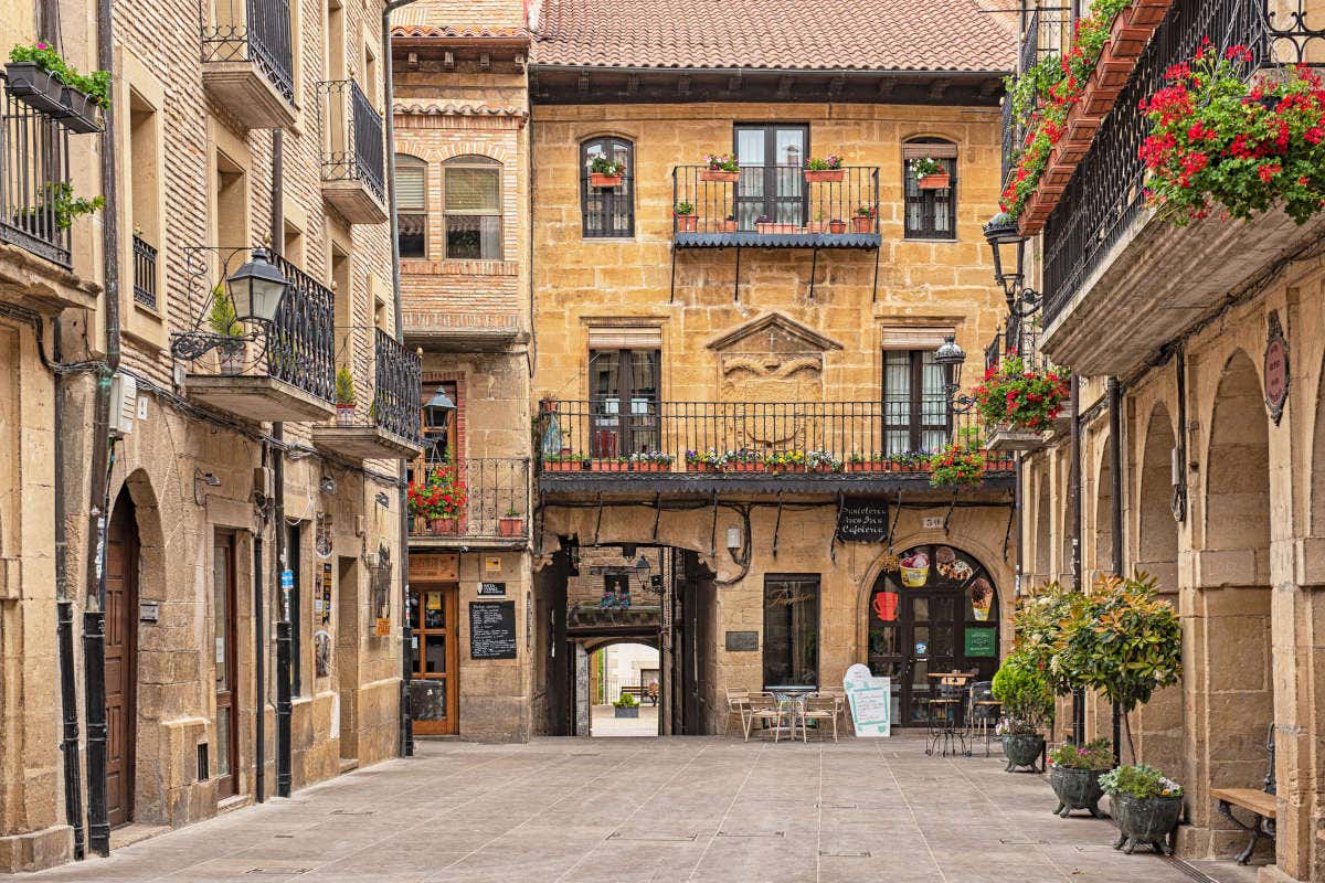 Calles del casco histórico de Laguardia