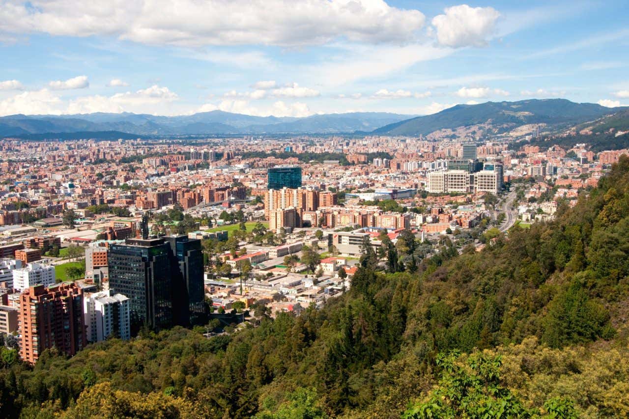 Panorámica de Bogotá