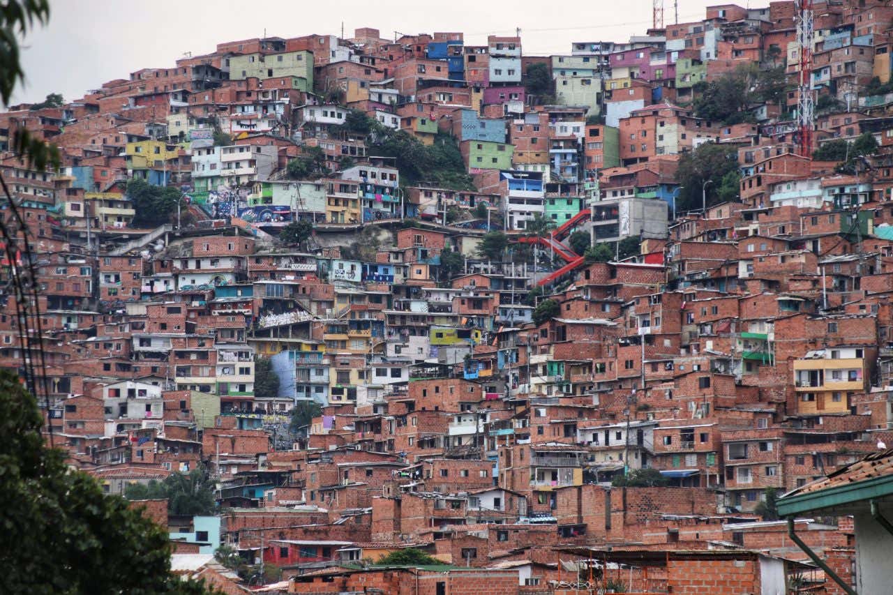 Barrio Pablo Escobar, en Medellín