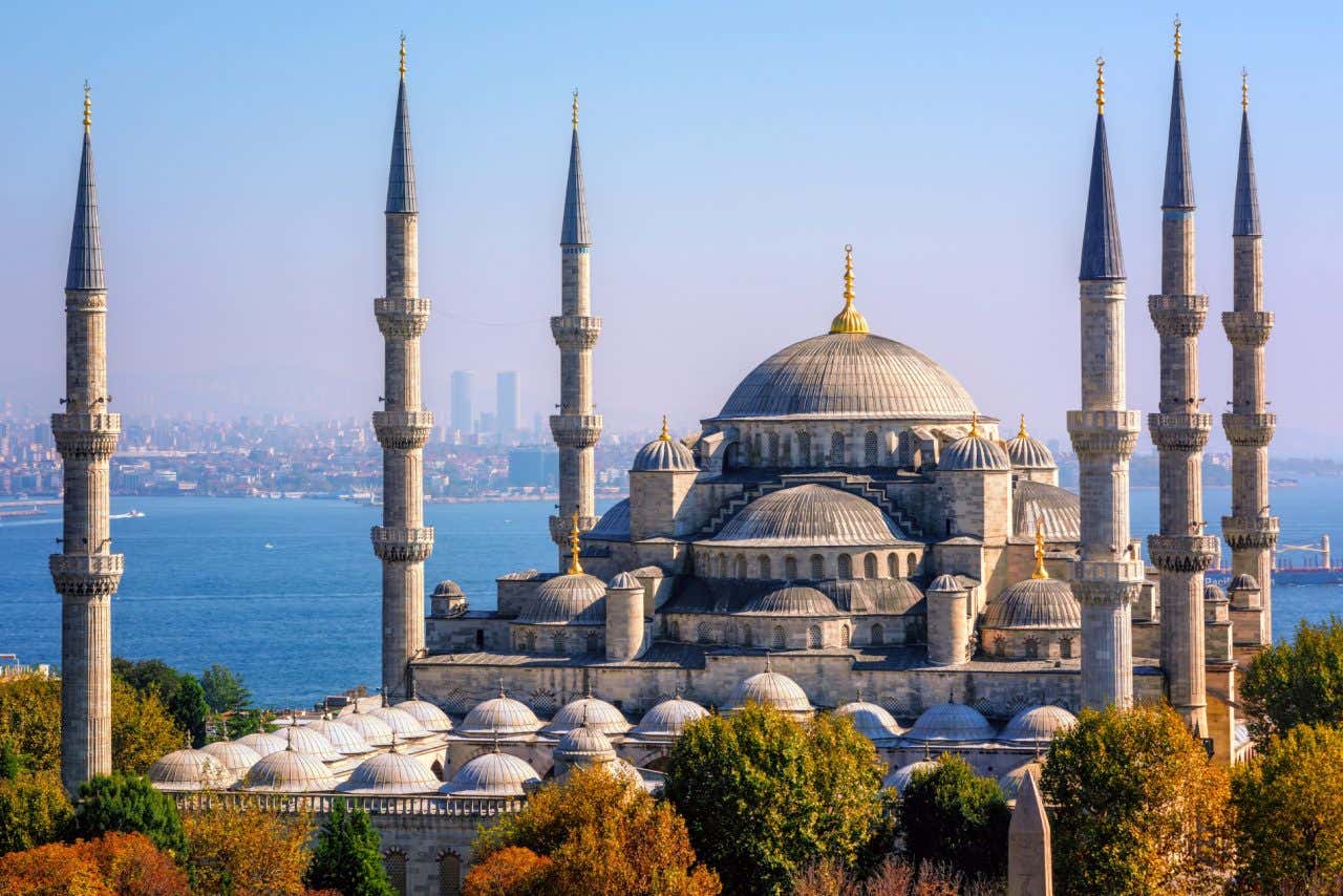 Cúpulas de la mezquita Azul de Estambul