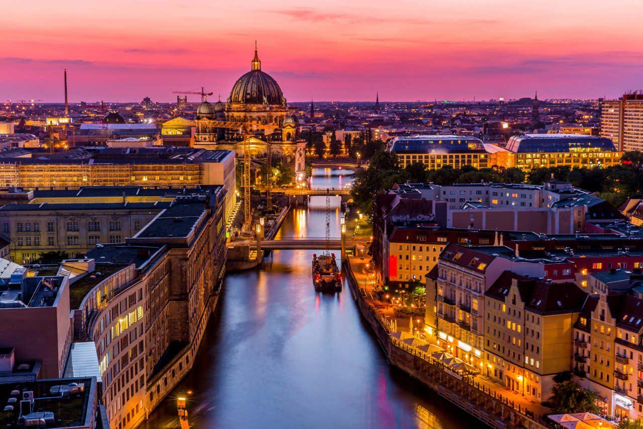 Atardecer en Berlín