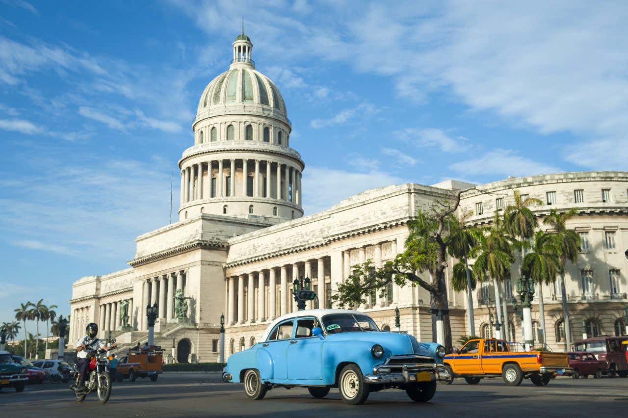 El famoso Capitolio Nacional de Cuba, uno de los edificios más emblemáticos del país