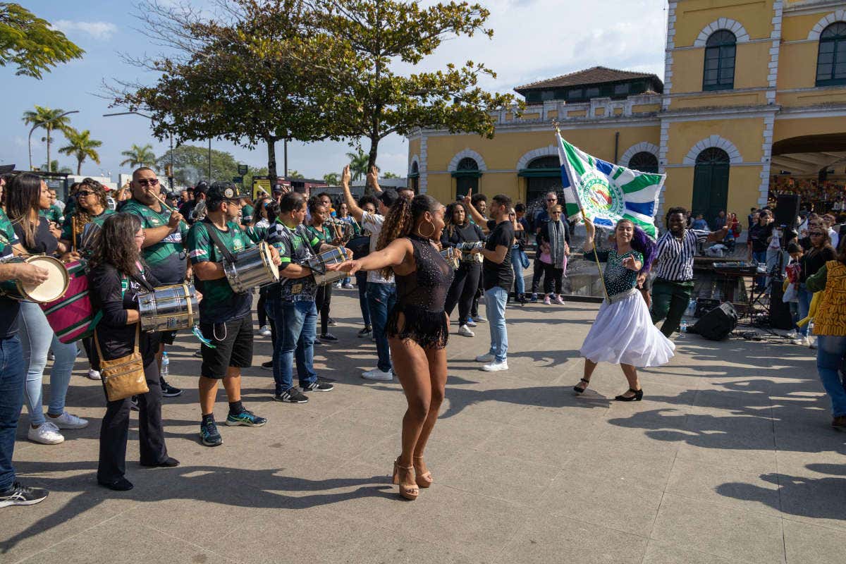 Calles de Florianópolis durante el Carnaval