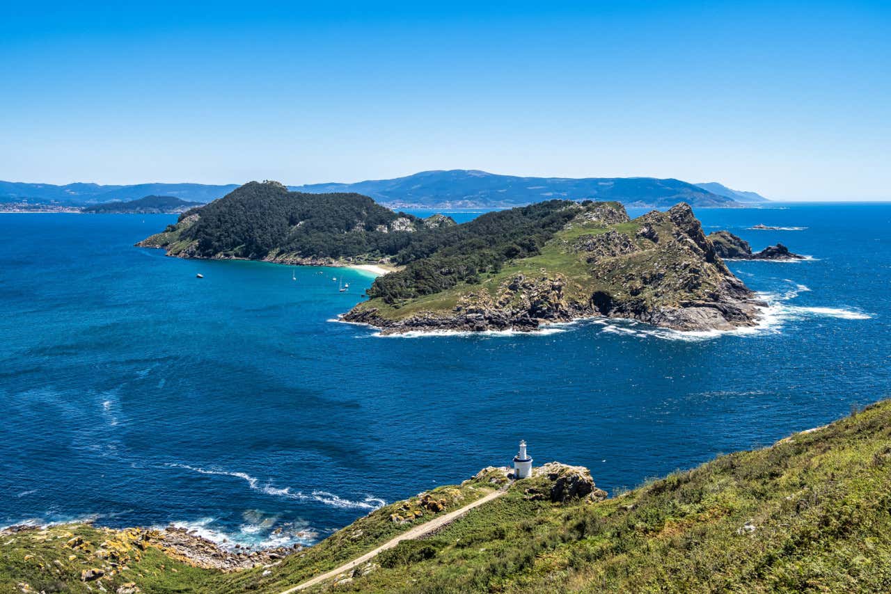 Vista panorâmica da ilha de San Martín