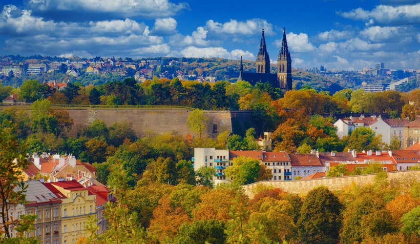 castillo Vysehrad de Praga