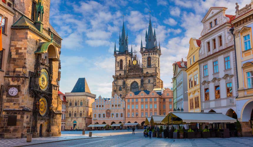 Plaza de la Ciudad Vieja de Praga