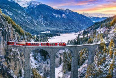 As 13 viagens de trem mais bonitas do mundo