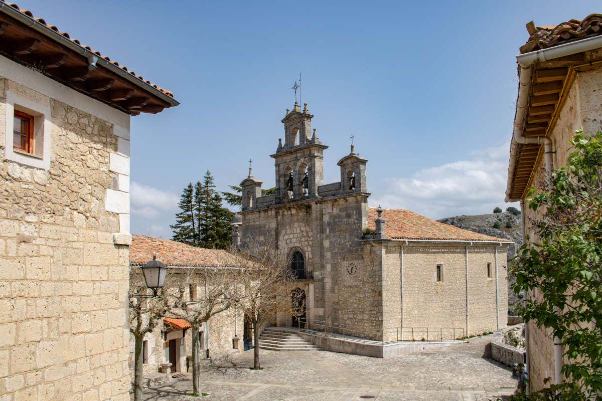 Vistas del Monasterio de Santa Clara, en Briviesca