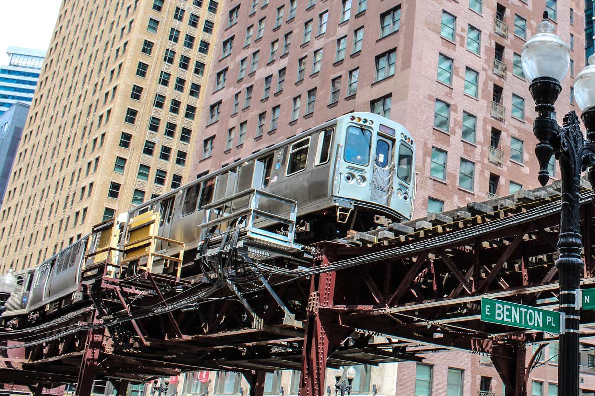 Vagón del metro de Chicago