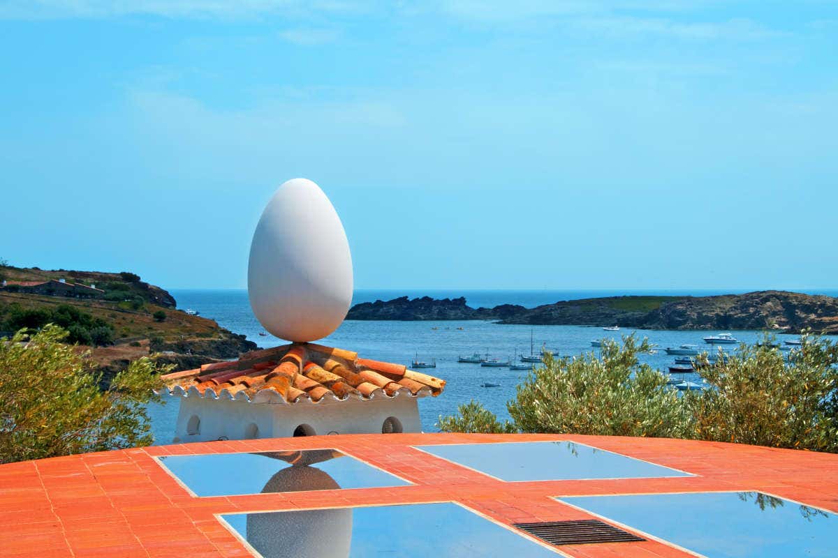 Vistas de la bahía de Portlligat, Cadaqués