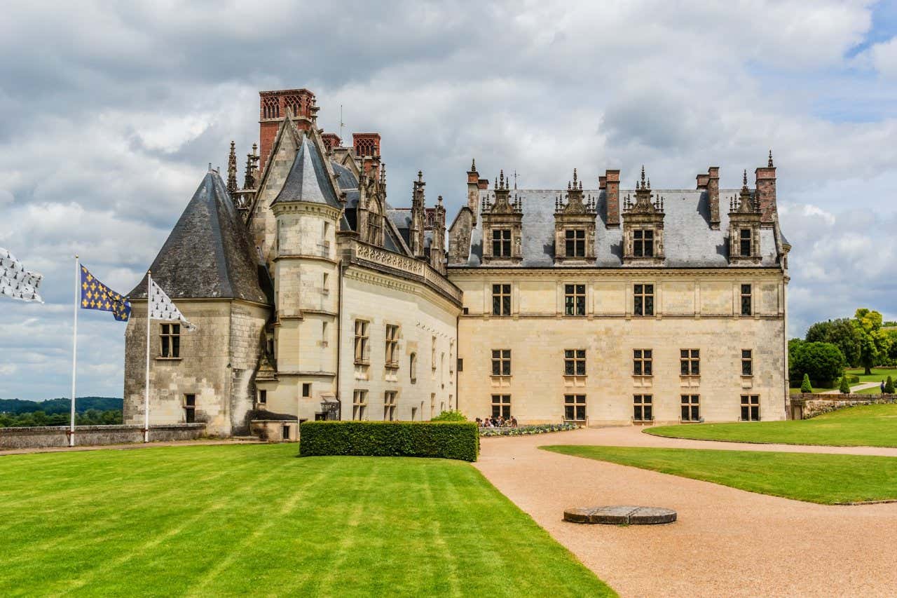 Lateral do Château d'Amboise