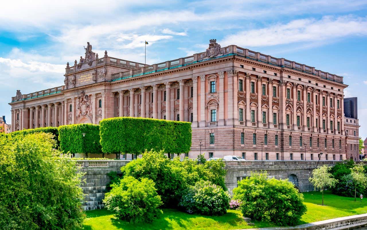 Palais royal de Stockholm, un des plus grands palais d'Europe et un incontournable de Stockholm