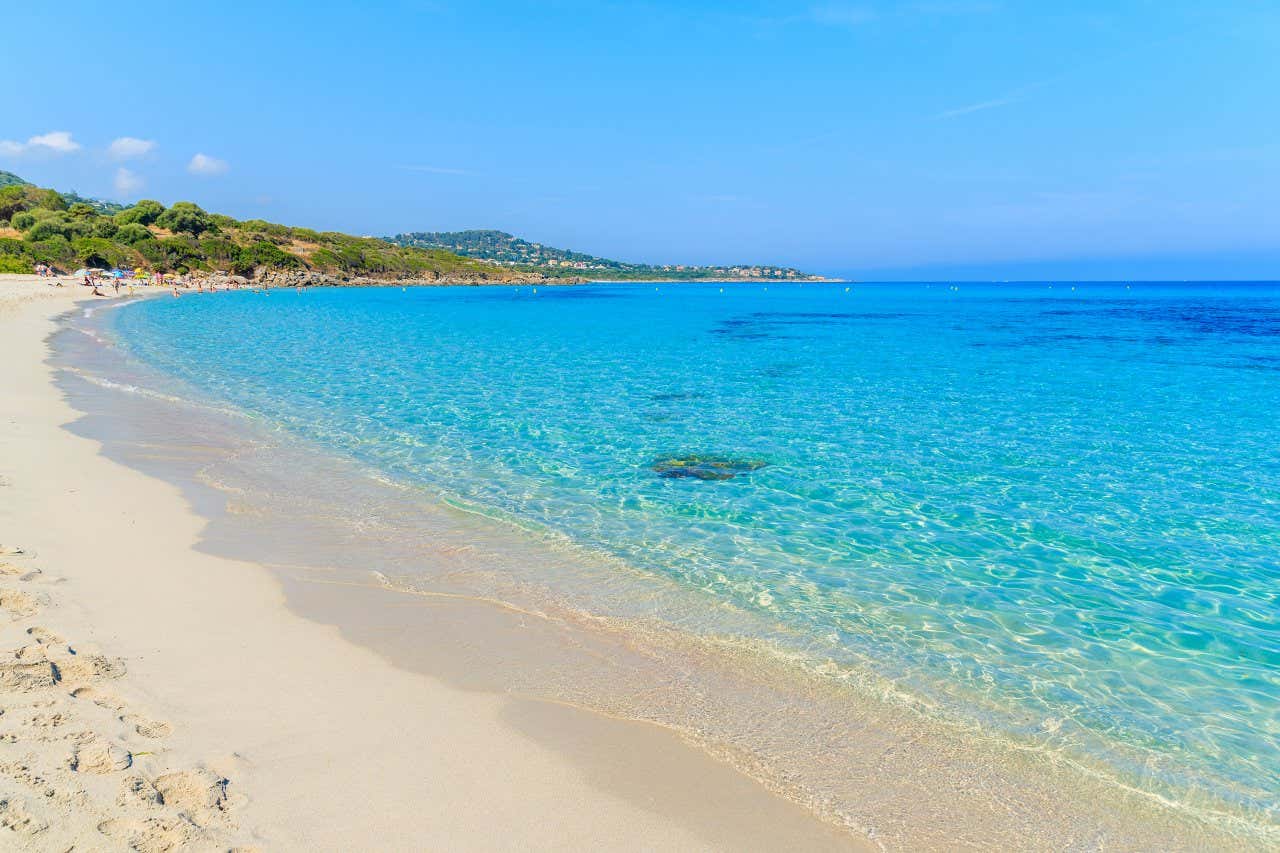 La plage de Saleccia, des eaux transparentes et du sable fin, où passer une journée si vous ne savez que faire en Corse